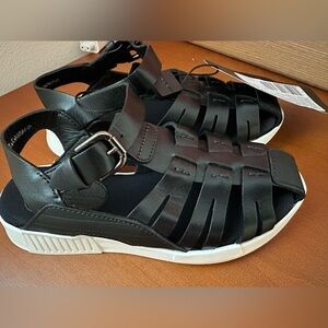 Dolce & Gabbana Kids Black Strap Sandals